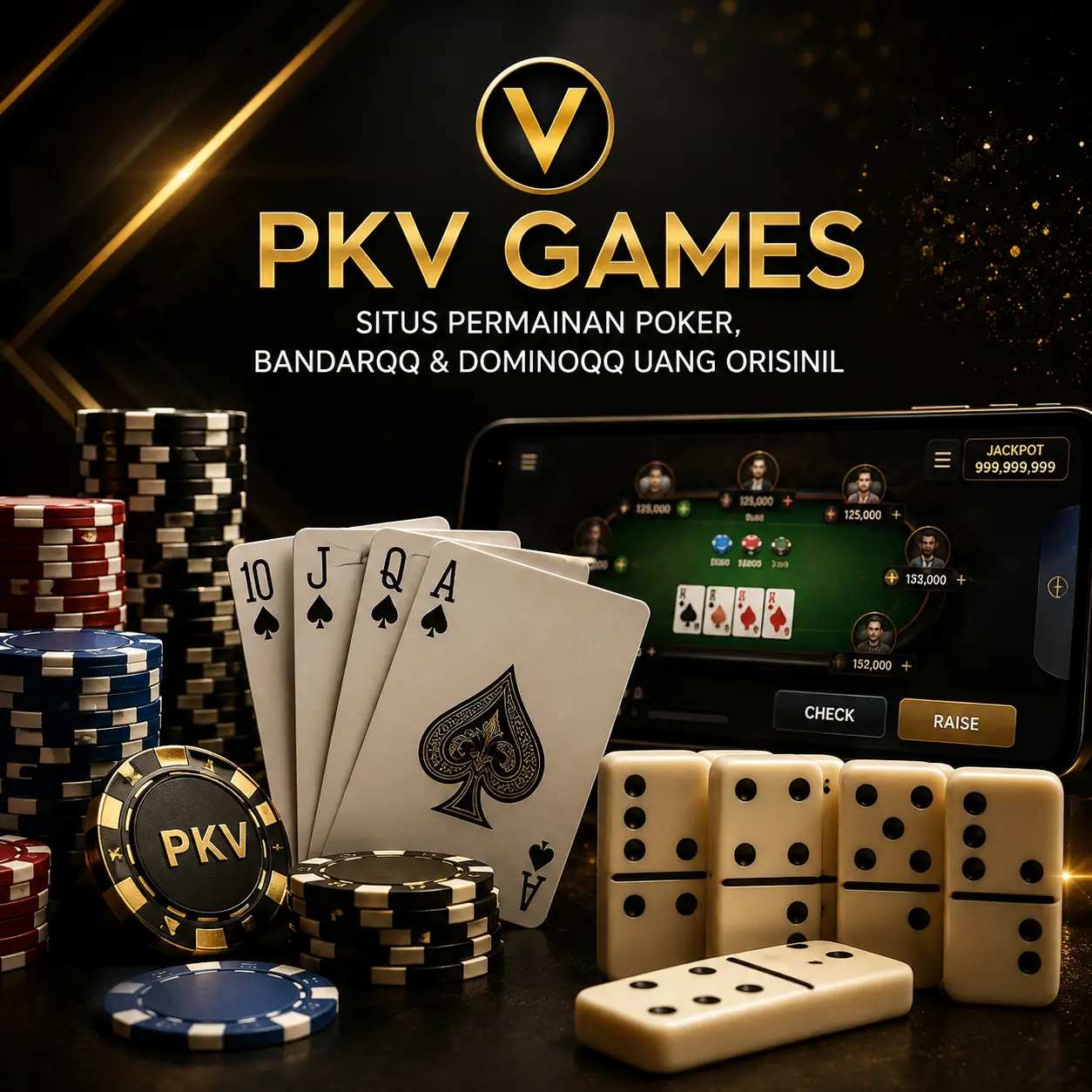 PKV GAMES: Situs Permainan Poker, BandarQQ & DominoQQ Uang Orisinil